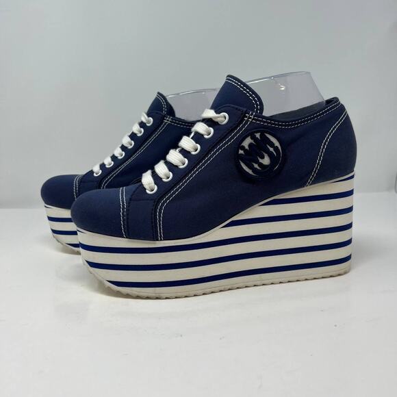 Miu Miu Shoes - Miu Miu Shoes Women's Size 38.5 Platform Sneakers Authentic Designer Luxury Bold